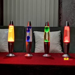 Alternative view of Lampă cu Lavă Retro, Decorativă din Aluminiu, 34 cm