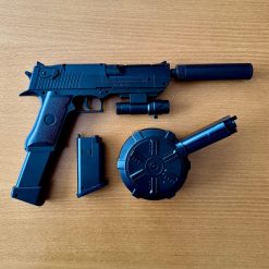 Alternative view of Pistol automat cu bile gel, baterie/usb, Desert Eagle Gel Blaster