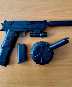 Alternative view of Pistol automat cu bile gel, baterie/usb, Desert Eagle Gel Blaster