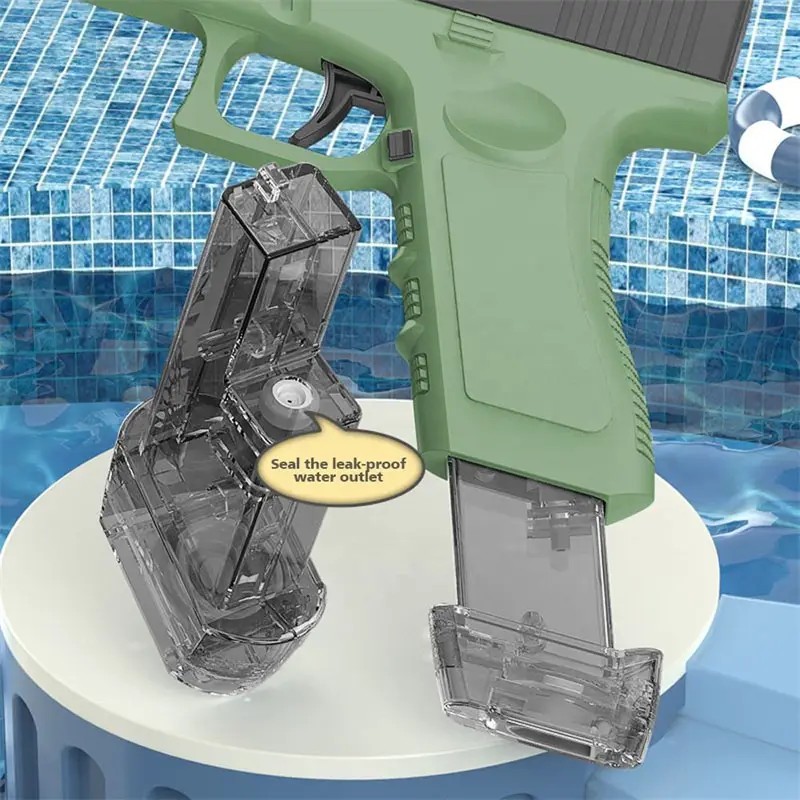 Pistol cu apă Glock 18. Verde - imagine 2