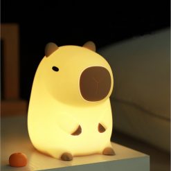 Alternative view of Lampă de Noapte pentru Copii Capybara din Silicon, USB