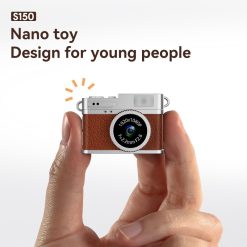Mini Aparat Foto Digital Retro S150 1080p Full HD cu Card 32GB Inclus - imagine 3