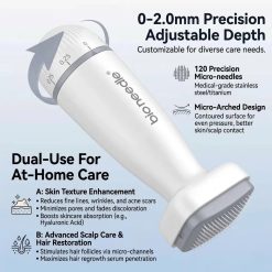 Derma Stamp Bio Needle – Aparat Microneedling Reglabil (120 Ace) - imagine 7