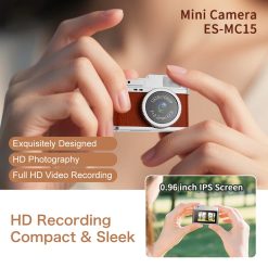 Alternative view of Mini Aparat Foto Digital Retro S150 1080p Full HD cu Card 32GB Inclus