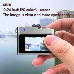 Mini Aparat Foto Digital Retro S150 1080p Full HD cu Card 32GB Inclus - imagine 8