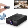 Mini camera wifi supraveghere 1080p cu unghi 180 de grade