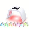 Aparat fototerapie led profesional cu 7 culori si 287 LED-uri tip tunel