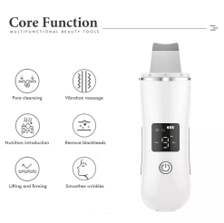 Spatulă cu Ultrasunete C7 – Curățare Facială și Terapie cu Ioni - imagine 3