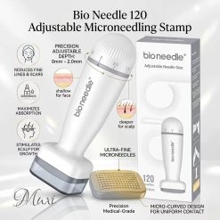 Derma Stamp Bio Needle – Aparat Microneedling Reglabil (120 Ace) - imagine 5