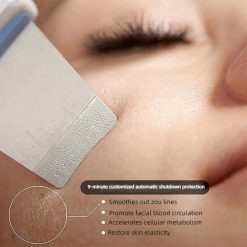 Spatulă cu Ultrasunete C7 – Curățare Facială și Terapie cu Ioni - imagine 6