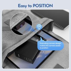 Mini Cameră de Supraveghere WiFi 1080p FullHD cu Unghi 180° și Baterie 900mAh - imagine 4