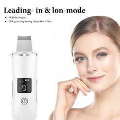 Spatulă cu Ultrasunete C7 – Curățare Facială și Terapie cu Ioni - imagine 8
