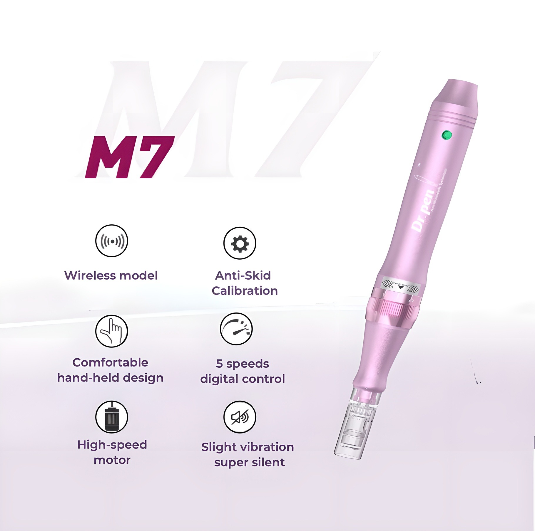 Dermapen Dr Pen Ultima M7-W – Aparat Microneedling Profesional - imagine 6